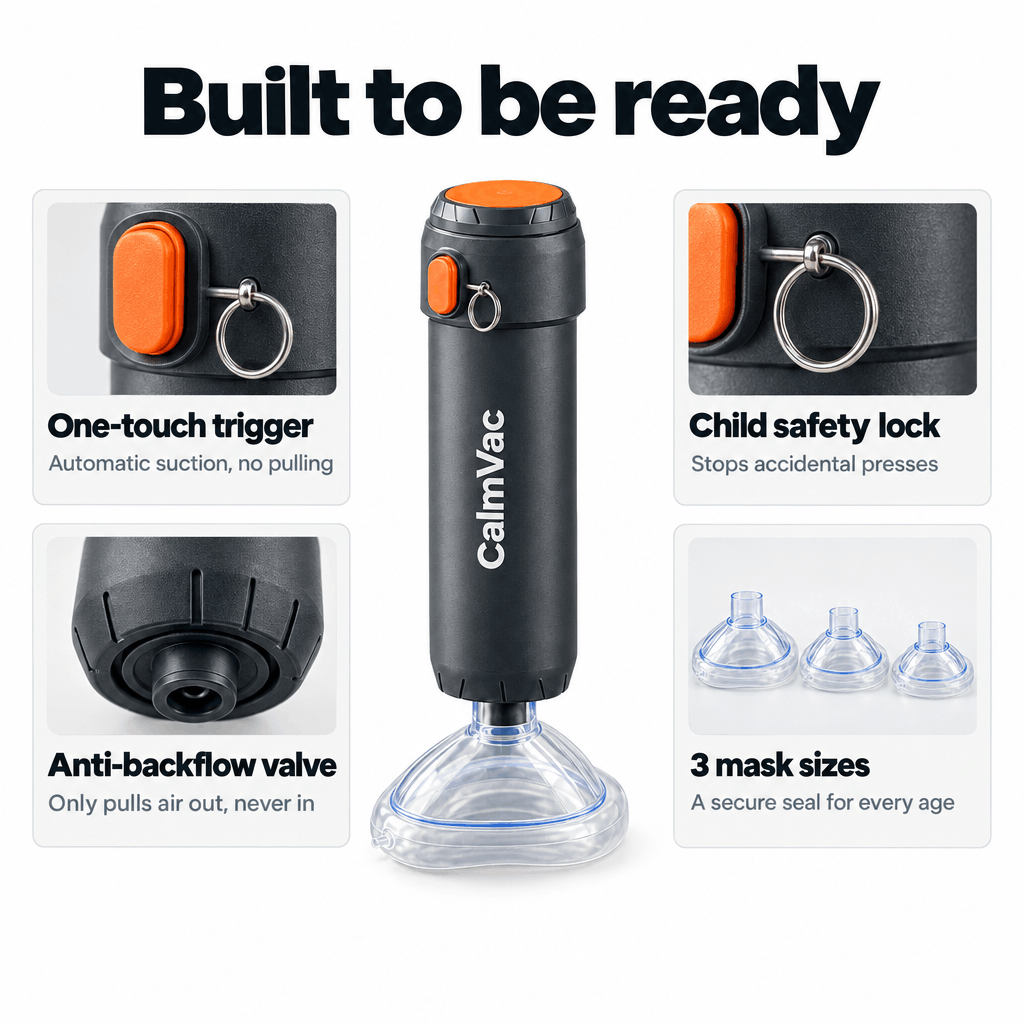 CalmVac™ Emergency Anti-Choking Device